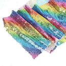 Wedding Decoration Rainbow Sequins Tablecloth Glittering Table Cover Home T