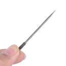 1Pc Portable Titanium Alloy Waterproof Toothpick Outdoor Traveling Tool SilverLJ