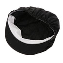 3Pcs Chef Hat Restaurant Kitchen Working Catering Elastic Cap Black