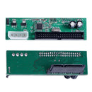 2PCS PATA IDE TO SATA Converter Adapter Plug&Play 7+15 Pin 3.5 2.5 SATA HDD DVD