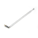 Metal Full-channel AM FM Radio Telescopic Antenna 63cm Length 4 Sections  Z