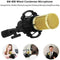 BM-800 Condenser Microphone Professional Broadcasting Studio Recording Mic Kit b