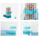 Parrot  Bird Water Food Feeder Parrot Canary Automatic Feeding Drink Dispenser