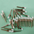 100Pcs Dental Lab Nylon Small Flat Polishing Polisher Prophylaxis Brushes %o