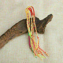 9X Hippie Colorful Braided Bracelet String Wristband Ankle Bangle Lucky-Cha B4Q3