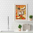 5D DIY Full Drill Diamond Painting Squirrel Cross Stitch Mosaic Craft Kits