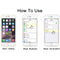 Mobile Phone Bluetooth Wireless Remote Control Monopod Selfie Stick Shutter H2R8