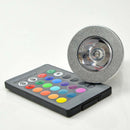 RGB LED Light Bulb, Color Changing Light Bulb, 280LM, 3W GU10 Base, Flood Light