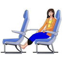Portable Footrest Flight Carry-on Foot Rest Travel Pillows Leg Hammock Airp
