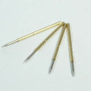 50pcs P75-B1 Dia 1.02mm 100g Cusp Spear Spring Loaded Test Probes Pogo Pins B Gn