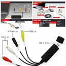 Video Audio VHS VCR USB Video Capture Card to DVD Converter Capture Card Ad