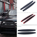 2pcs Universal Car Auto Rear Bumper Protector Corner Guard Anti-Scratch Strips