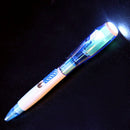 2Pc Multifunctional School Office Supply Ballpoint Pen With LED Light Intriguing