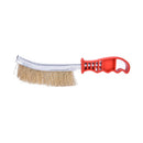 Heavy Duty Spid Wire Hand Brush Stainless Steel Bristles Rust Paint Removal BX