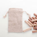 20Pcs Moth Repellent Natural Wood Strip Block for Closet Air Freshener