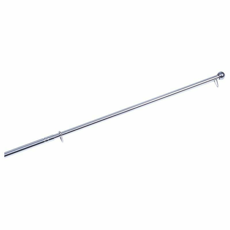 Extendable 2M Portable Telescopic Handheld Flag Pole Tool for Flags windsoc