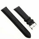 20mm Watch Spare PU Black Bracelet Watch Strap Band I7W6