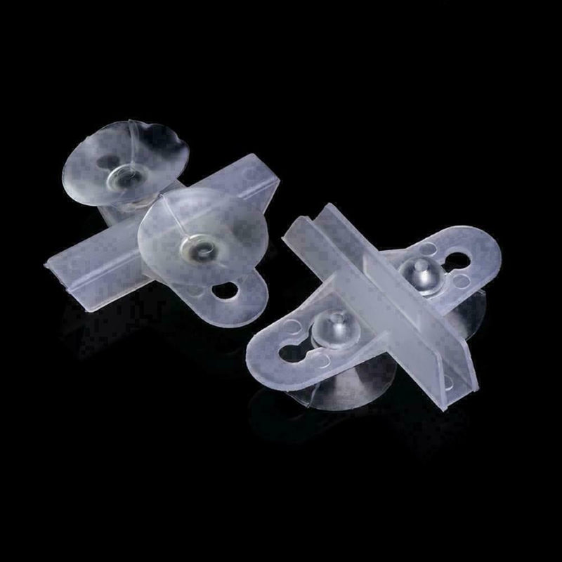 5pcs Aquarium Fish Tank Divider Suction Cup Divider Holder Sheet Set.NEW Pl B1U5