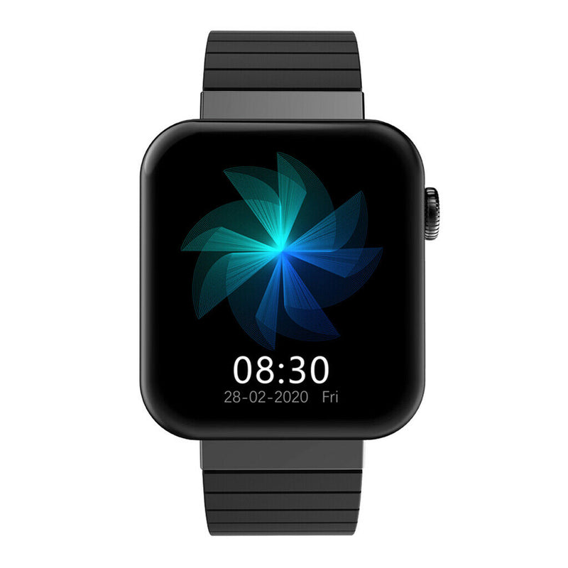 Sport Smart Watch 1.54" Heart Rate Monitor Watch Sleep Monitoring Black