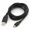 1PC Black PVC USB 2.0 Male to Mini 5 Pin B Data Charging Cable Cord Adapter DS