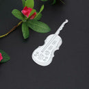 Metal Stencil Cutting Die Violin for DIY Scrapbooking Craft Embossing Decor