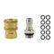 Pressure Washer Adapter Set,1/4 Inch Quick Disconnect Kit With 10 Pack O-Ri
