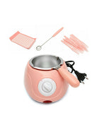 Pink Chocolate Melting Pot Electric Fondue Melter Machine Sets DIY Kitchen Kit