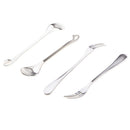 Kitchen Spoons Forks Holder Swan Shaped Spoon Fork Storage Rack Cutlery