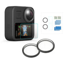Protective Film Camera Lens Cover Tempered Glass Screen Protector for GoPro Max