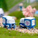 2pcs small truck Miniatures For Fairy Garden Gnomes Moss Terrariums Decor B&X