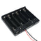 1.5V AA Battery Holder Storage Case box 6x Case ON/OFF Switch with Spring Clip