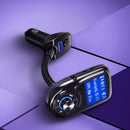 Handsfree LCD Screen Car Bluetooth MP3 Player Dual USB Charging FM Transmit