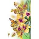 5D Full Drill Diamond Painting Flower Butterfly Cross Stitch Kits (hg334)