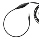 3.5mm Adjustable Throat Mic Neckband Headset/Headphones for Cellphone/Gaming