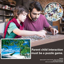 1000pcs Paper Puzzle Scenery Jigsaw Educational Toys for Adults Kids (A)