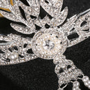 Luxury Crowns Women Crystal Pearls Hair Jewelry Queen Bridal Headbands Wedd ME