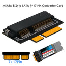 mSATA SSD to SATA 7+17 Pin Converter Card for Macbook Pro Retina 2012/iMac