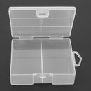 Transparent Battery Storage Case Container for Maximum 24 X AA Batteries