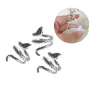 3PCS Knitting Loop Crochet Ring Yarn Guide Finger Holder Speed Up DIY Crafts,