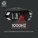 1X(Fantech X14 Gaming Mouse Wired Usb 7 Buttons 1.5M Rgb Light 11 Modes For