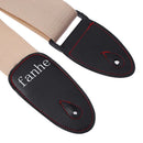 Adjustable Leather End Nylon Guitar Strap Belt for Ukulele Banjo Musical
