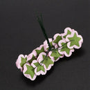 144pcs Mini Petite Paper Artificial Rose Buds Flowers DIY Craft Wedding Dec N3G4