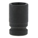 Square 1/2inch Drive 16mm 6 Point Hex Ratchet Socket Adapter Impact Tool 38mm