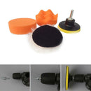 5pcs High Polishing Buffer Pad Set Kit & Drill Adapter For Car Polish Tool 2019