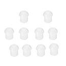 10 Pack of Replacement Rubber Mushroom Style Radio Eartips Earbud Tips for