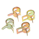 6mm Fuel Filter Rubbe Hose Metal Clamp Set Motorcycle Replacement Parts