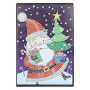 DIY Santa Claus Special Shaped Diamond Painting 60 Page A5 Notebook Notepad