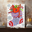 5D DIY Special Shaped Diamond Painting Christmas Socks Embroidery Kit Decor