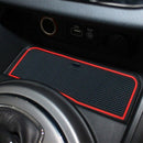 Gate Slot Mat for Kia Rio 4 X-Line Rio 2017-2018 Interior Door Pad/Cup Non- Y9C7