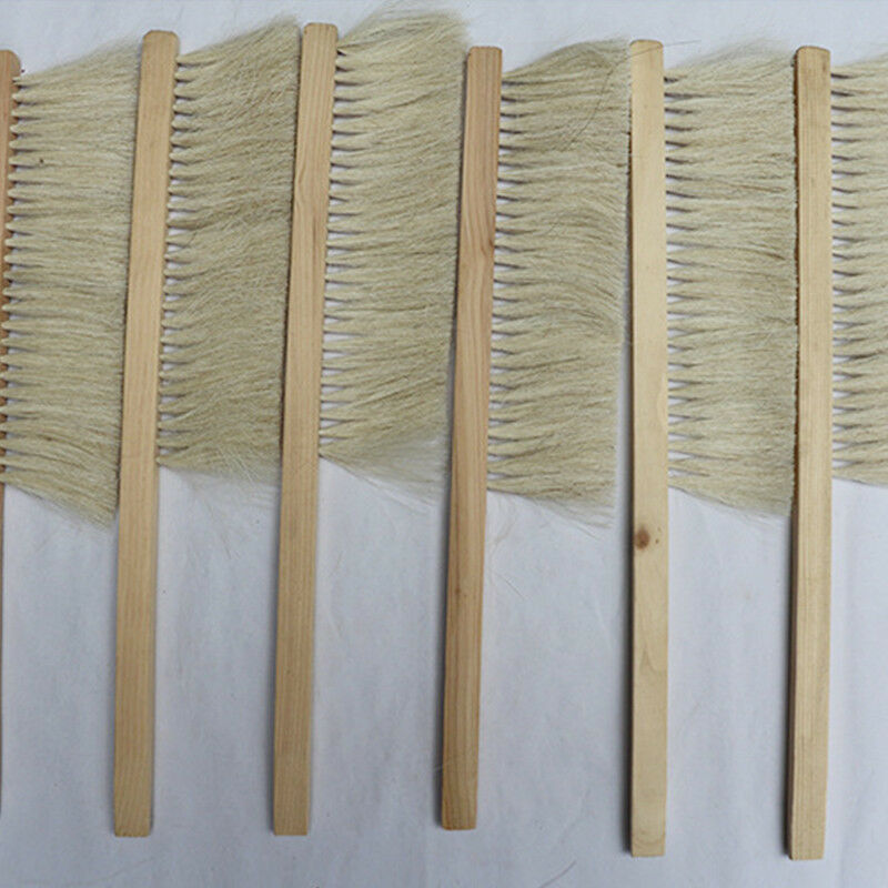 1pc Gentle Fibers Beekeepers .Bee Brush Dcql